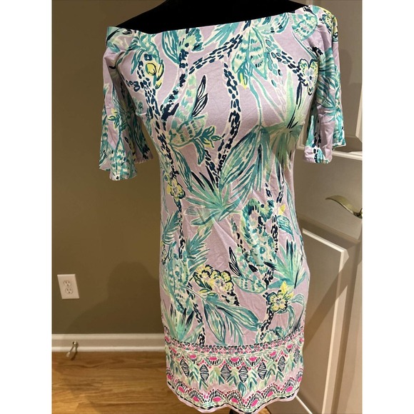Ensemble Lilly Pulitzer Jemma – Top Et Jupe Maxi Rose Tropical – Taille 10, Neuf